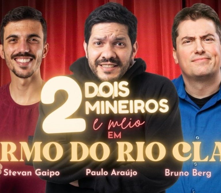 COMÉDIA “2 MINEIROS E MEIO” É HOJE NA CAPELA