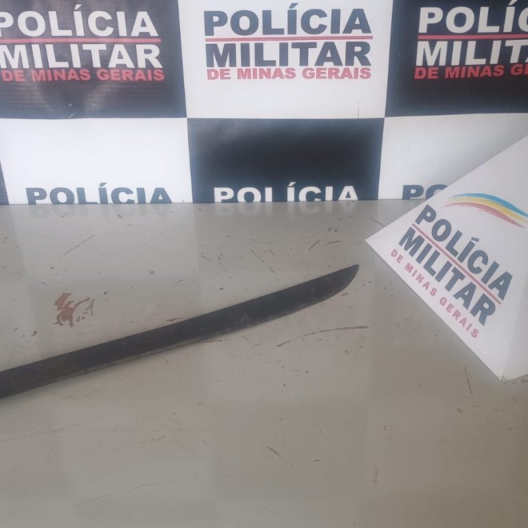 COMERCIANTE É AMEAÇADO COM FACÃO EM CARMO